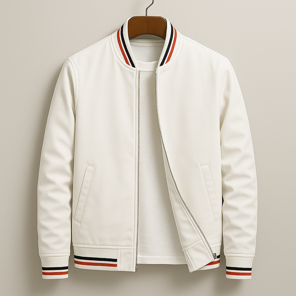 Lenoir™ | Blouson bomber élégant à rayures