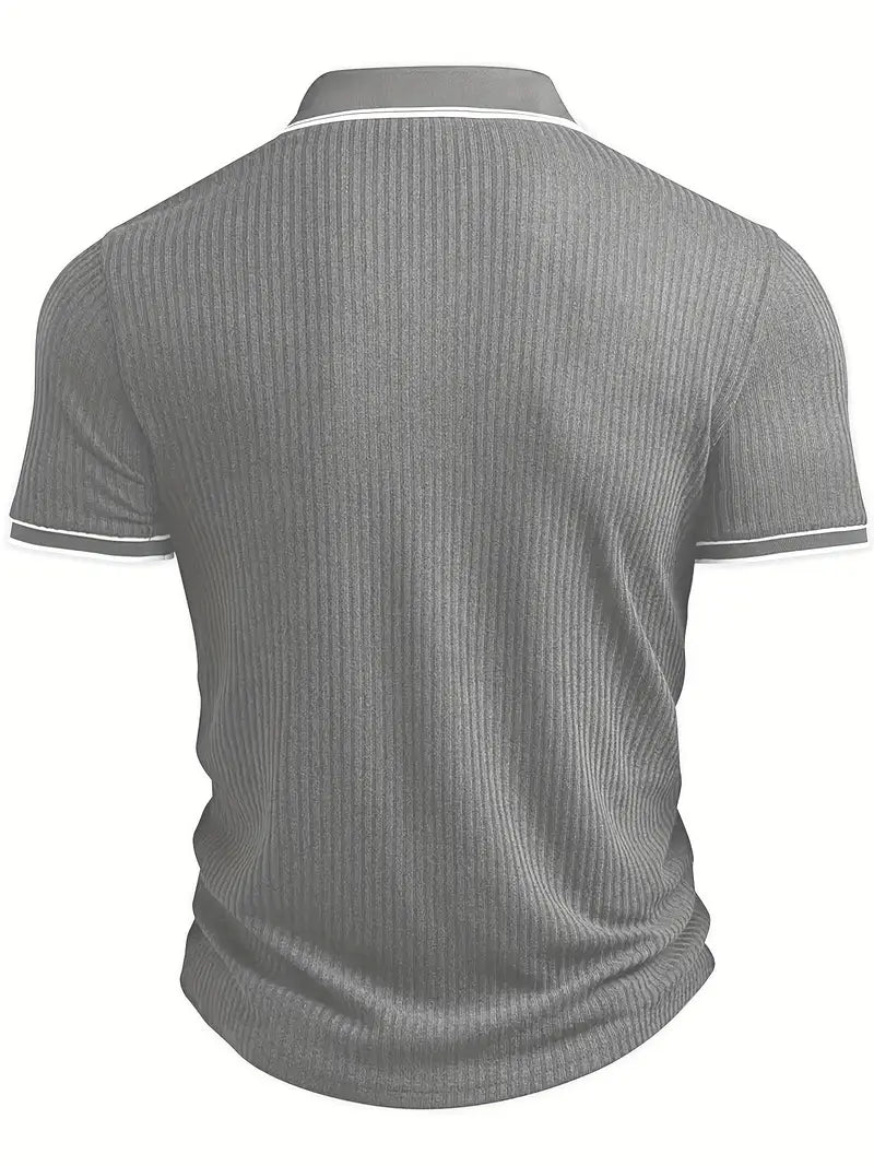 Lenoir™ | Polo élégant à manches courtes