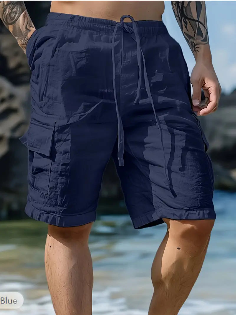 Lenoir™ | Short respirant à taille élastique