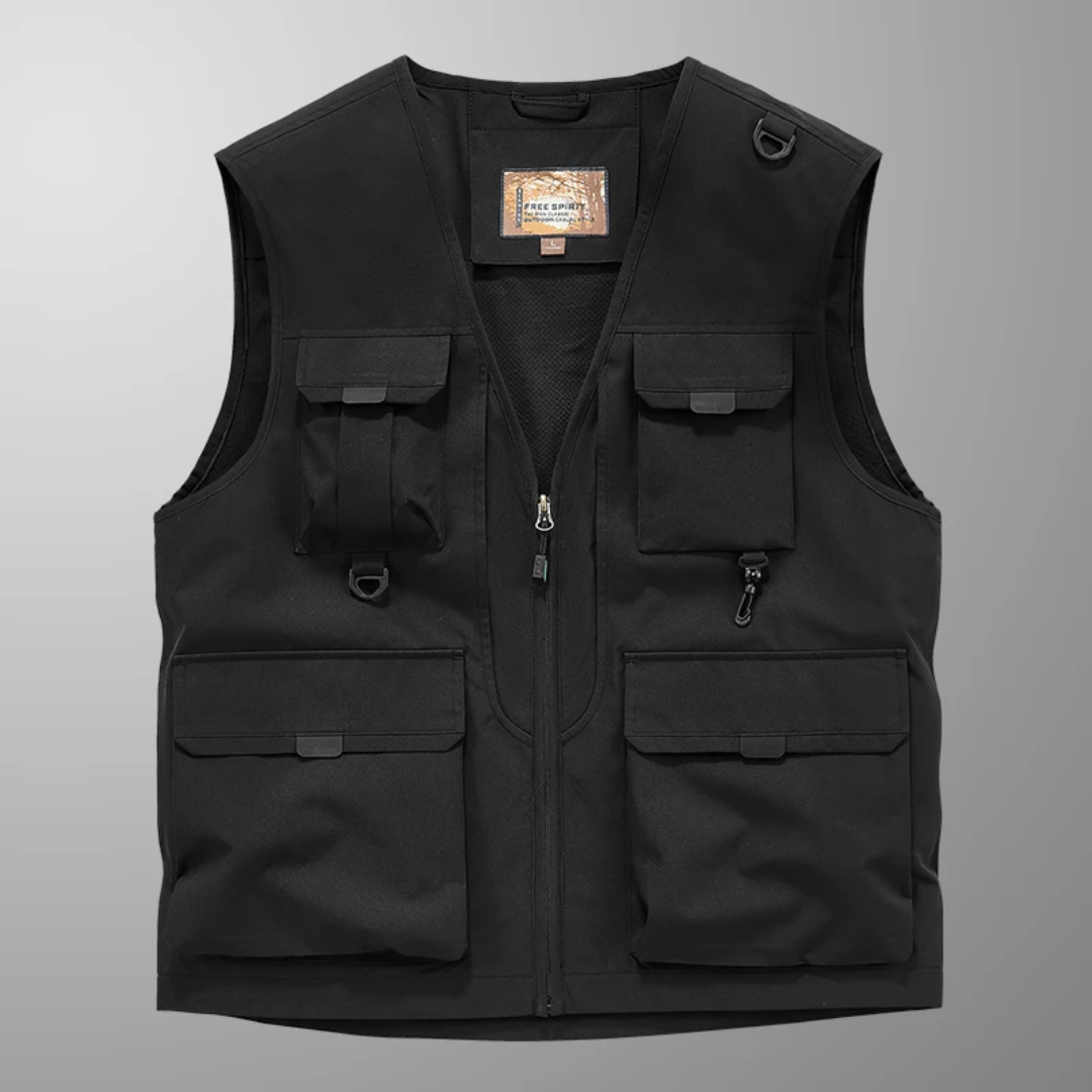 Lenoir™ | Gilet cargo élégant et décontracté