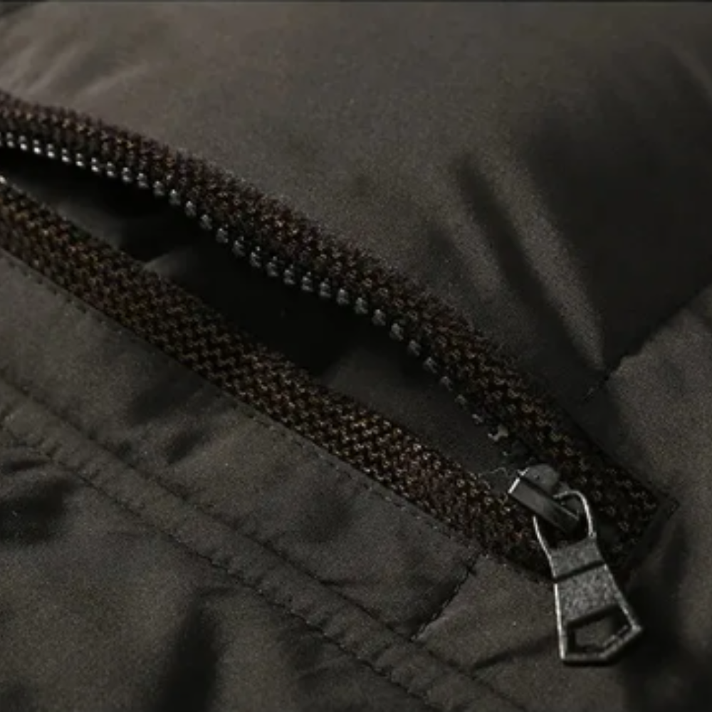 Lenoir™ | Veste d'hiver en polaire matelassée élégante