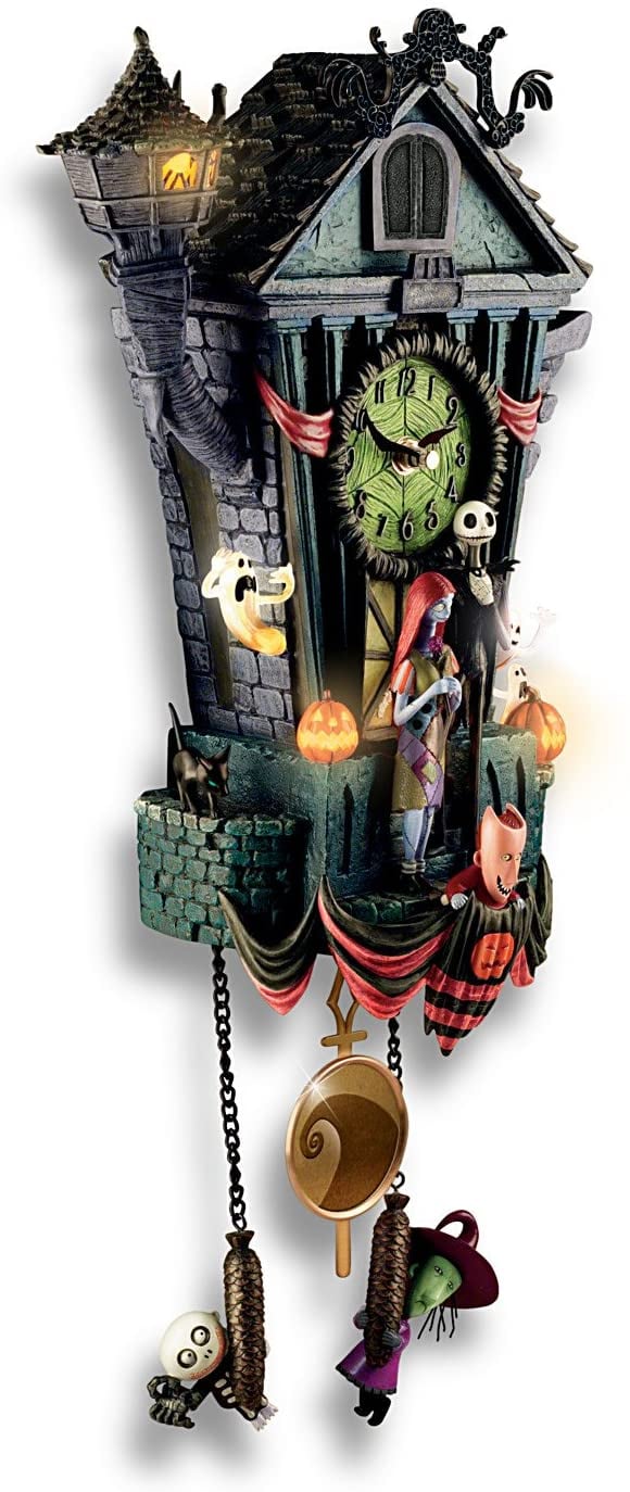 Lenoir™ | Horloge murale d’Halloween, L’Étrange Noël de monsieur Jack