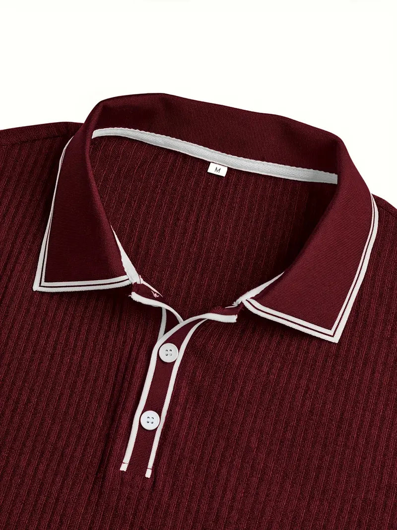 Lenoir™ | Polo élégant à manches courtes