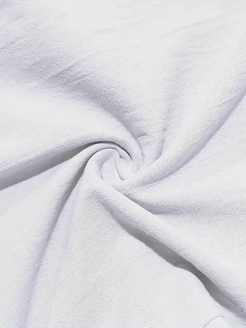 Lenoir™ | Pantalon ample en lin avec cordon de serrage