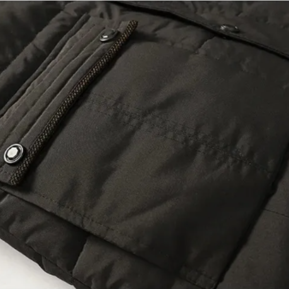 Lenoir™ | Veste d'hiver en polaire matelassée élégante