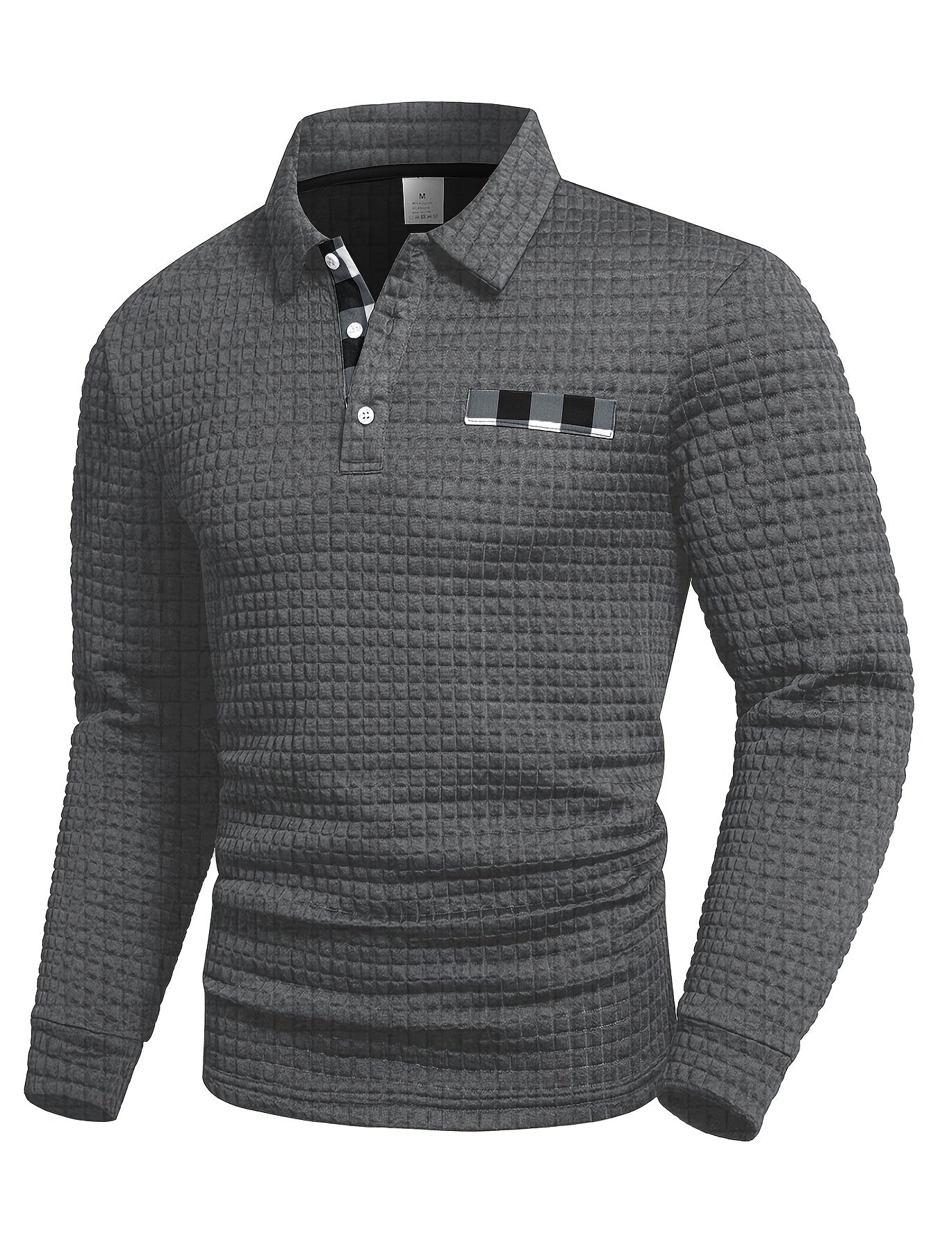 Lenoir™ | Chemise décontractée à manches longues boutonnée
