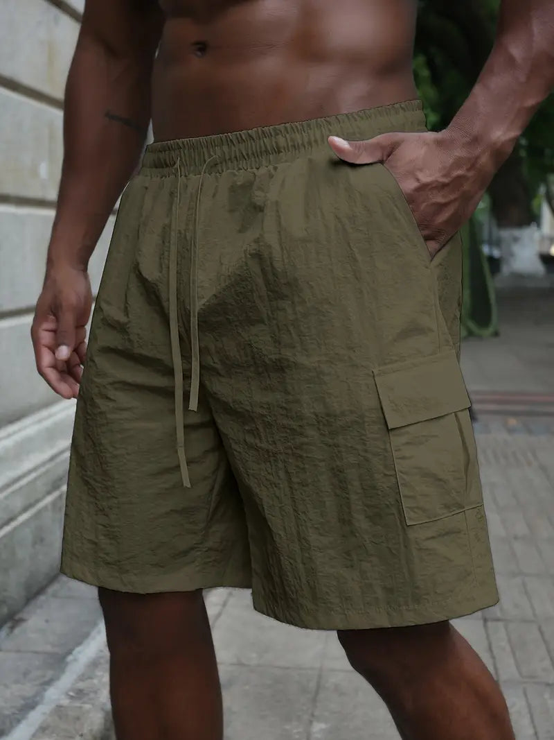 Lenoir™ | Short respirant à taille élastique