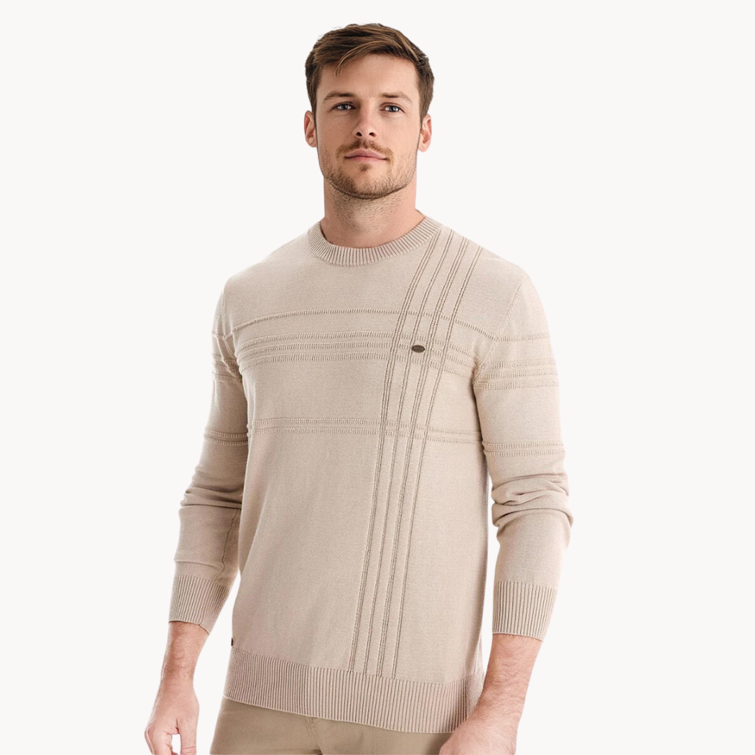 Lenoir™ | Pull élégant pour hommes avec design à carreaux