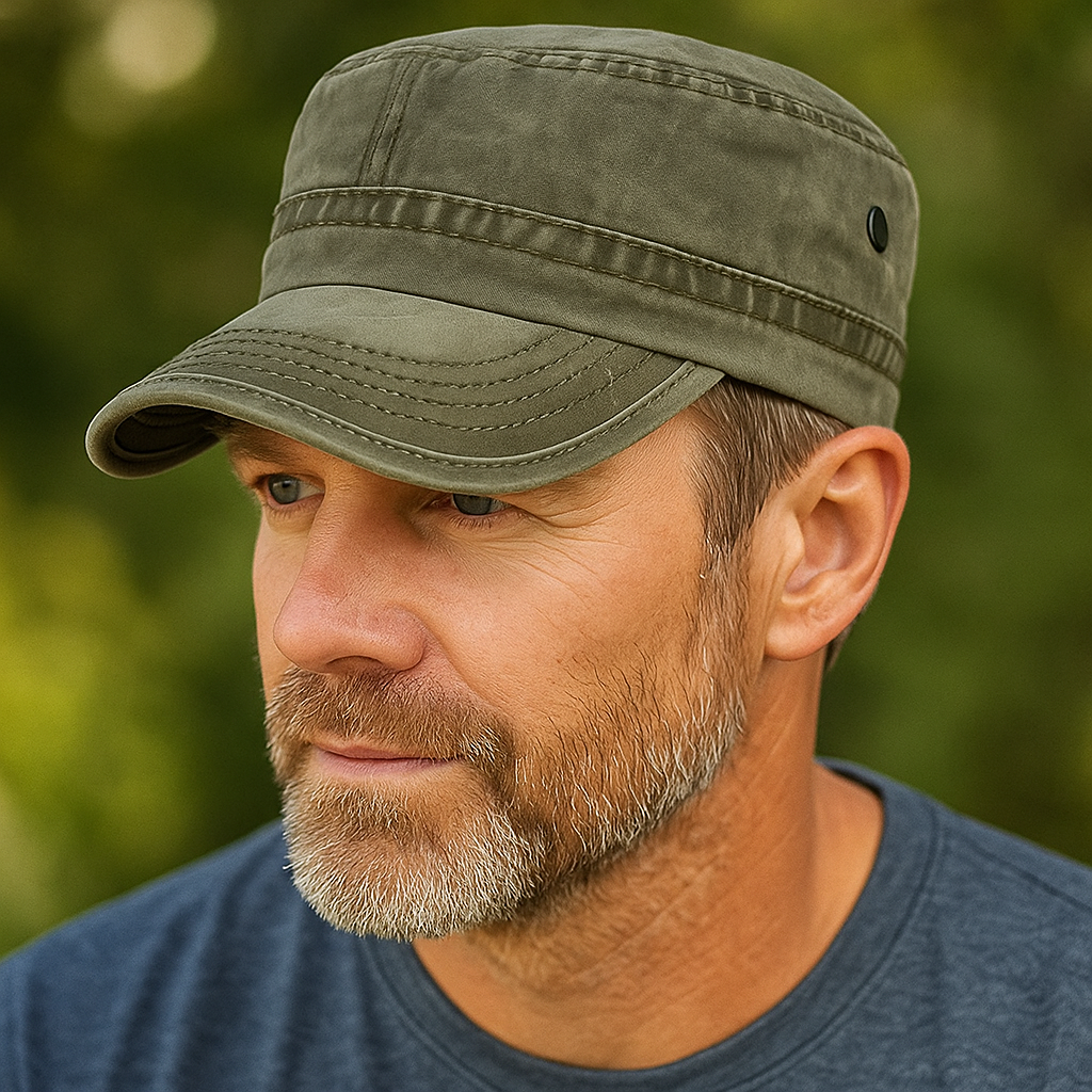 Lenoir™ | Casquette vintage en toile robuste