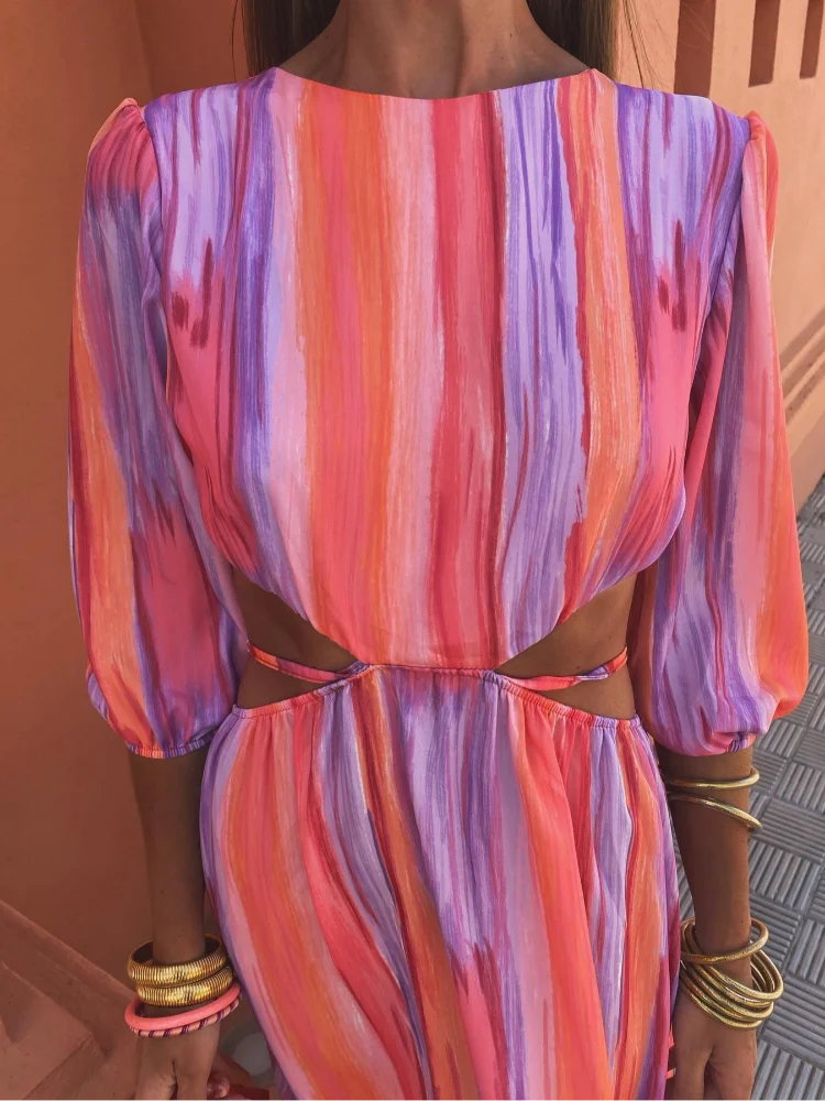 Lenoir™ | Robe élégante avec découpe