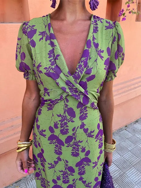 Lenoir™ | Robe élégante imprimée