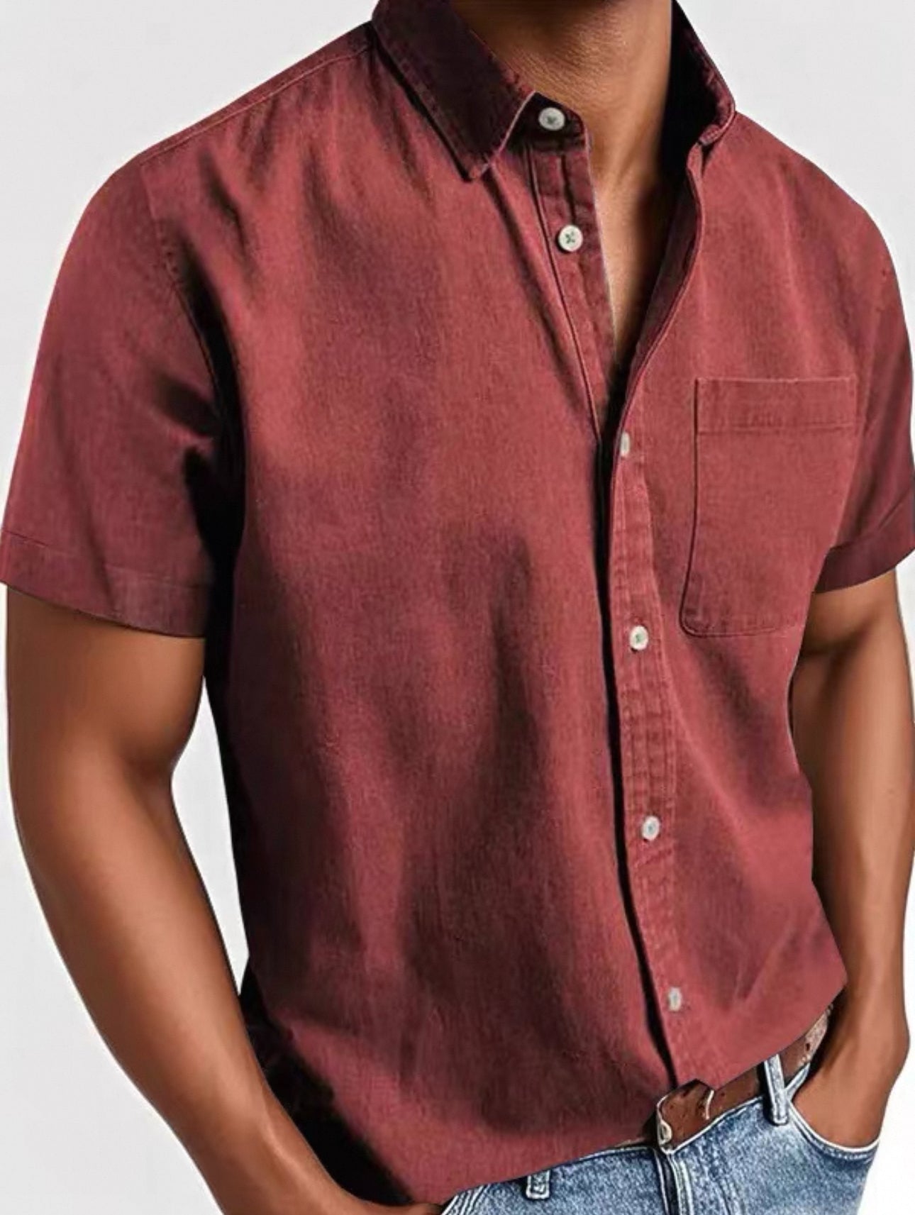 Lenoir™ | Chemise d’été à manches courtes