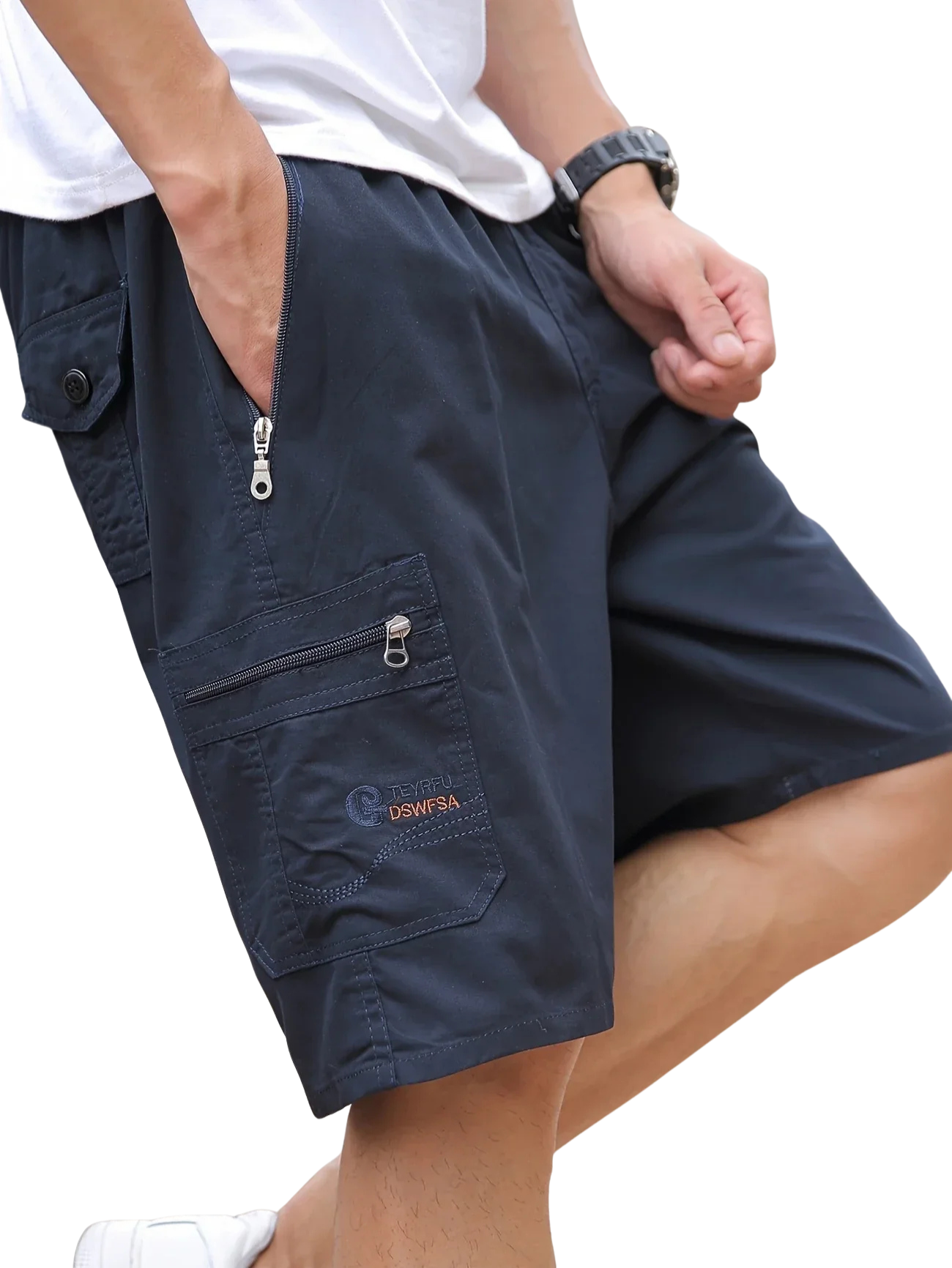 Lenoir™ | Short cargo léger avec poches