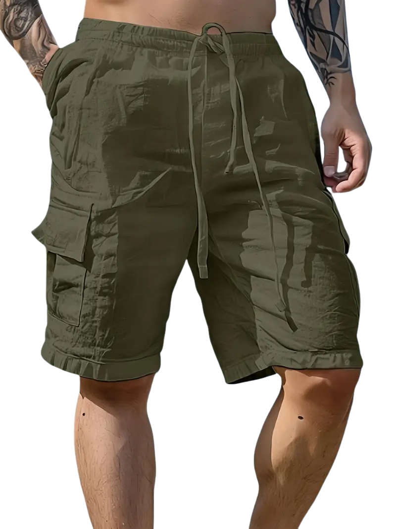 Lenoir™ | Short respirant à taille élastique