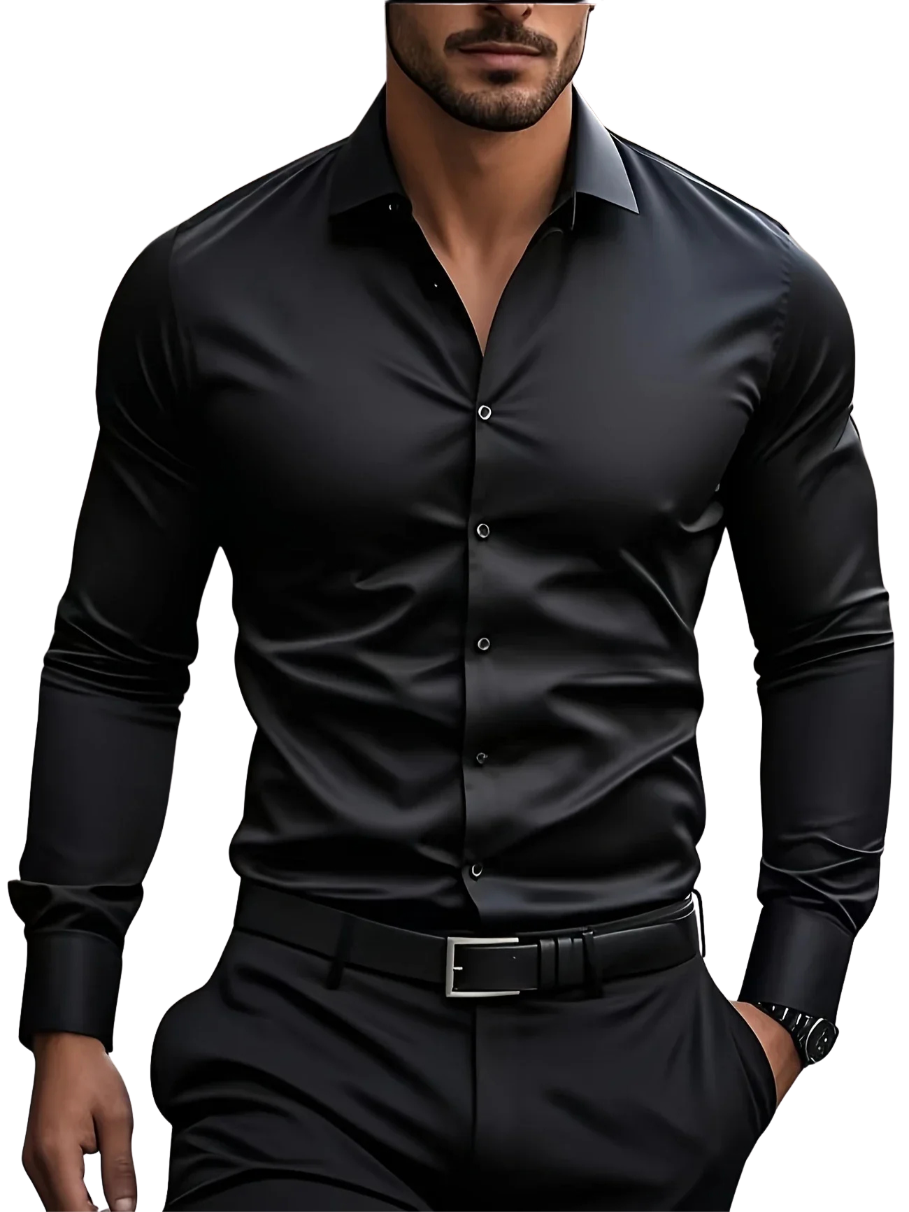 Savrani™ | Elegante camicia a maniche lunghe con bottoni