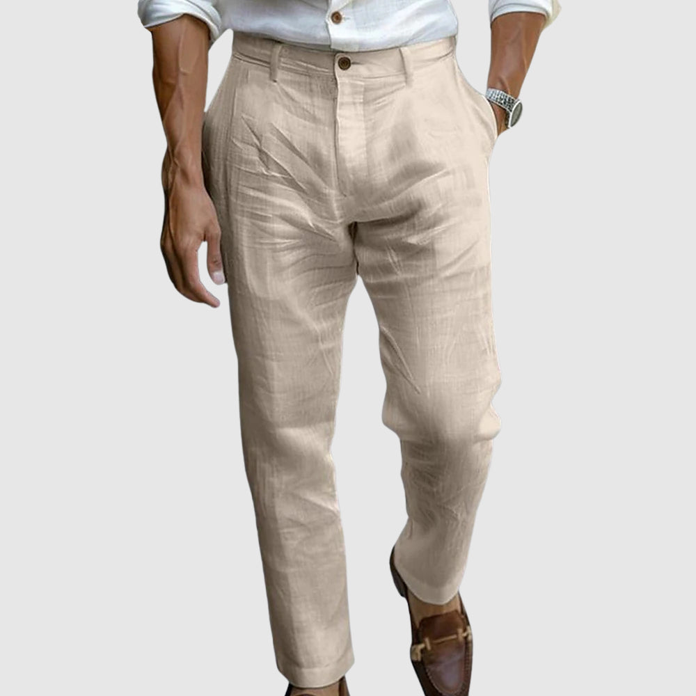Lenoir™ | Pantalon en lin de luxe