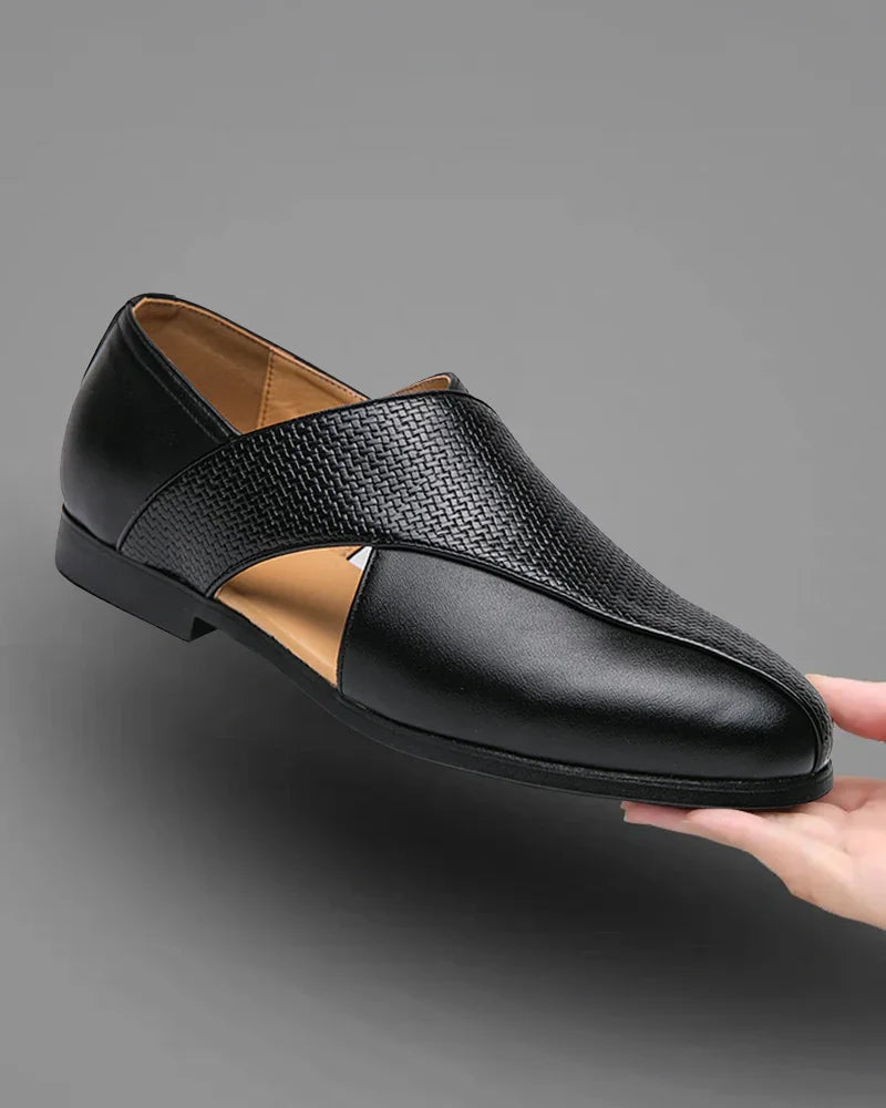 Lenoir™ | Mocassins en cuir véritable
