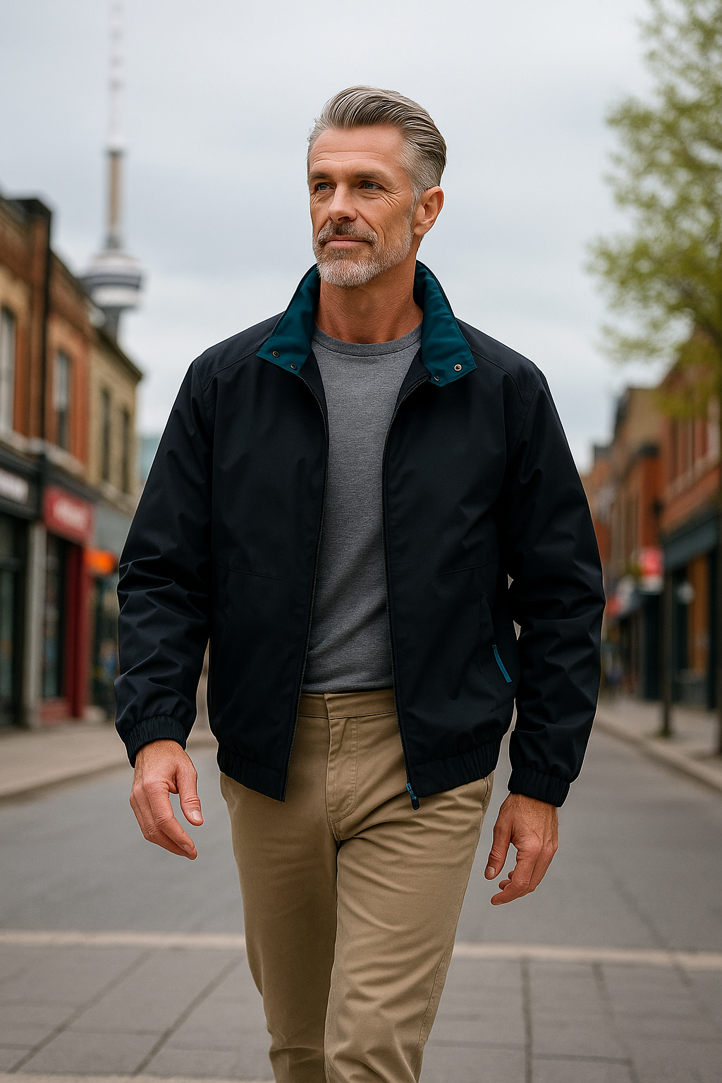 Lenoir™ | Veste décontractée coupe-vent légère