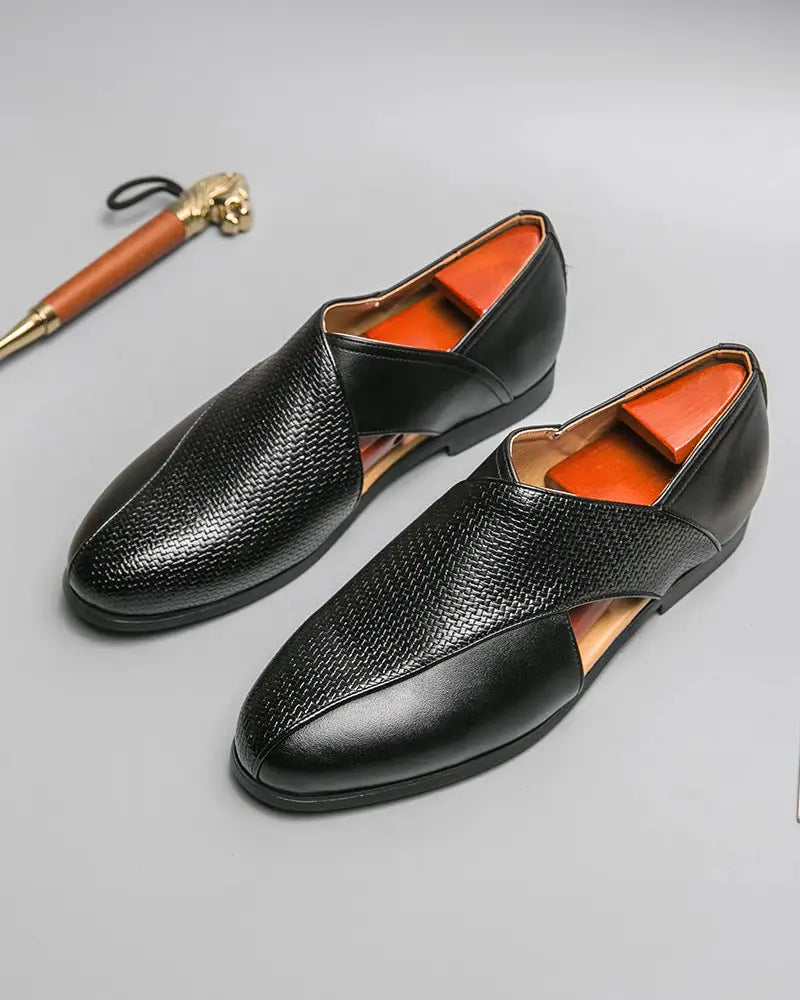 Lenoir™ | Mocassins en cuir véritable