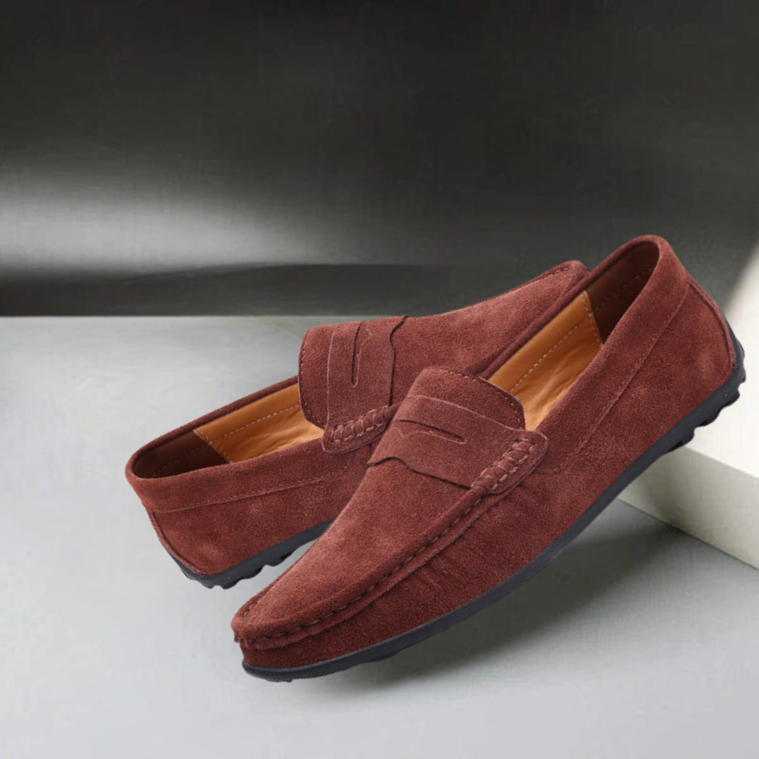 Lenoir™ | Mocassins en daim