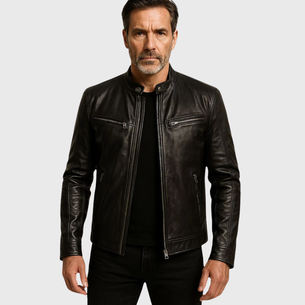 Lenoir™ | Veste en cuir homme