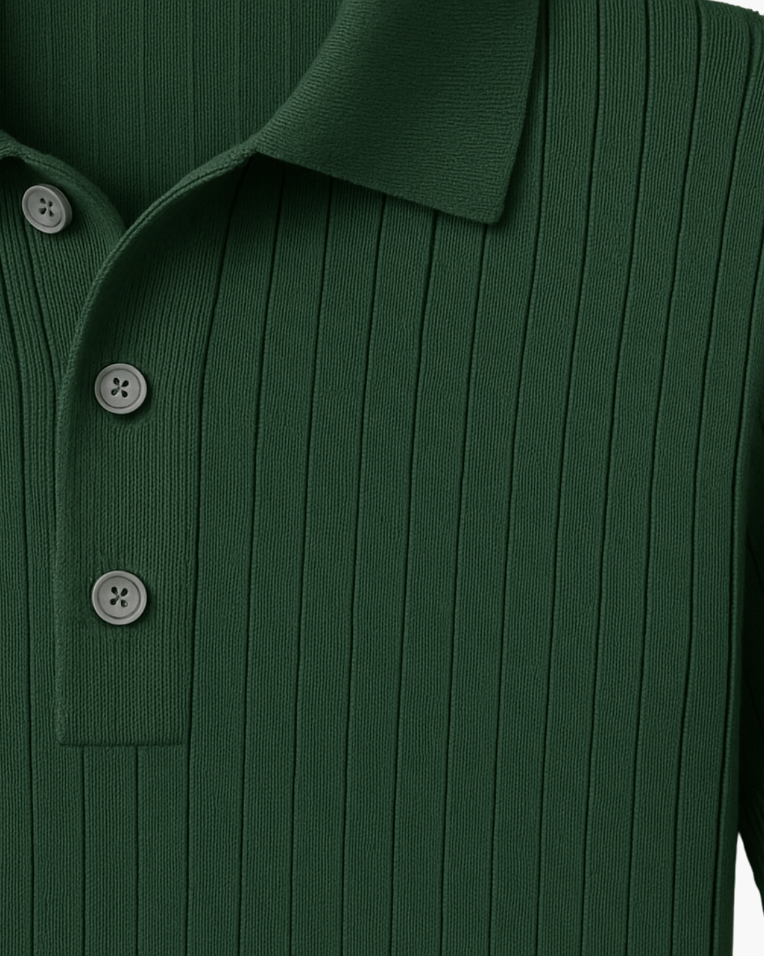 Lenoir™ | Polo en maille à manches courtes