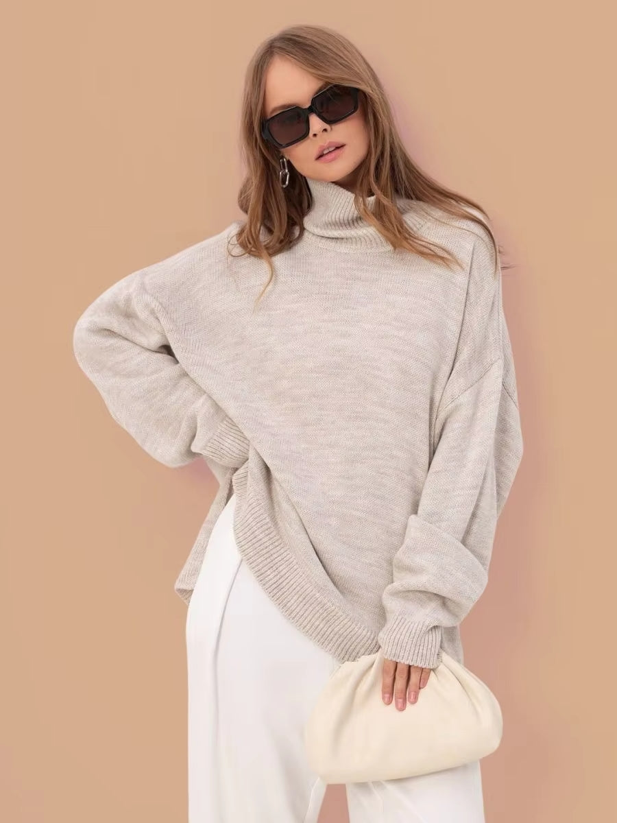Lenoir™ | Pull avec fente surdimensionnée