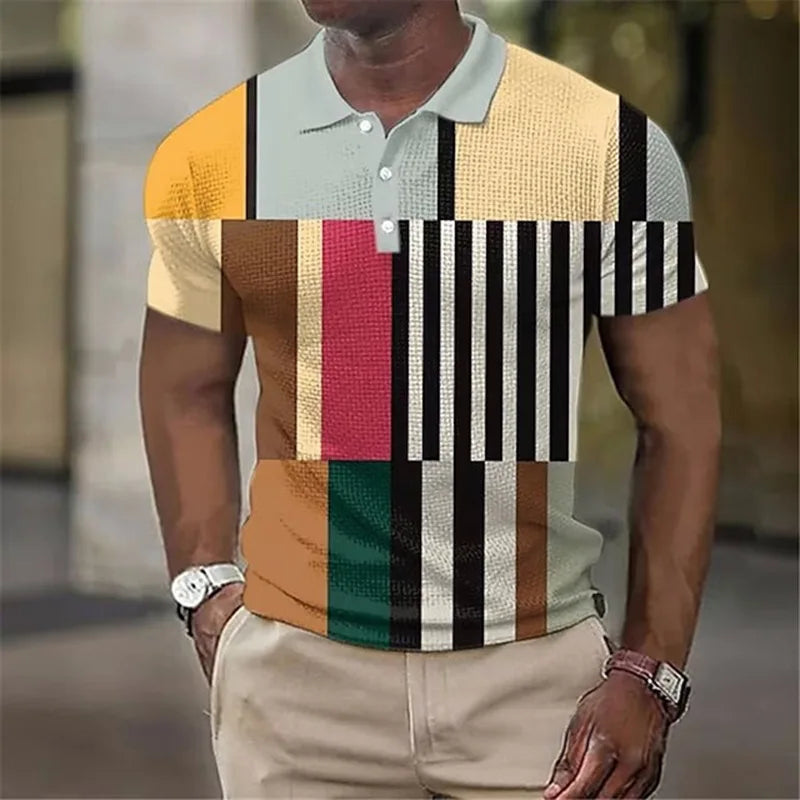 Lenoir™ | Polo à carreaux multicolore