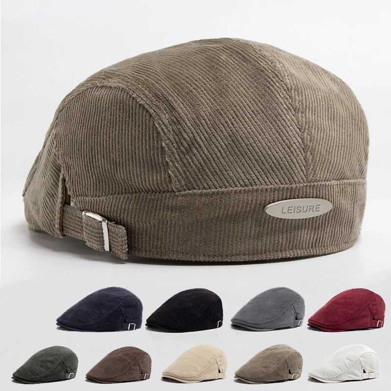 Lenoir™ | Casquette en Velours Côtelé