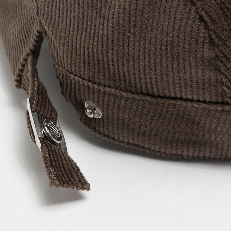 Lenoir™ | Casquette en Velours Côtelé