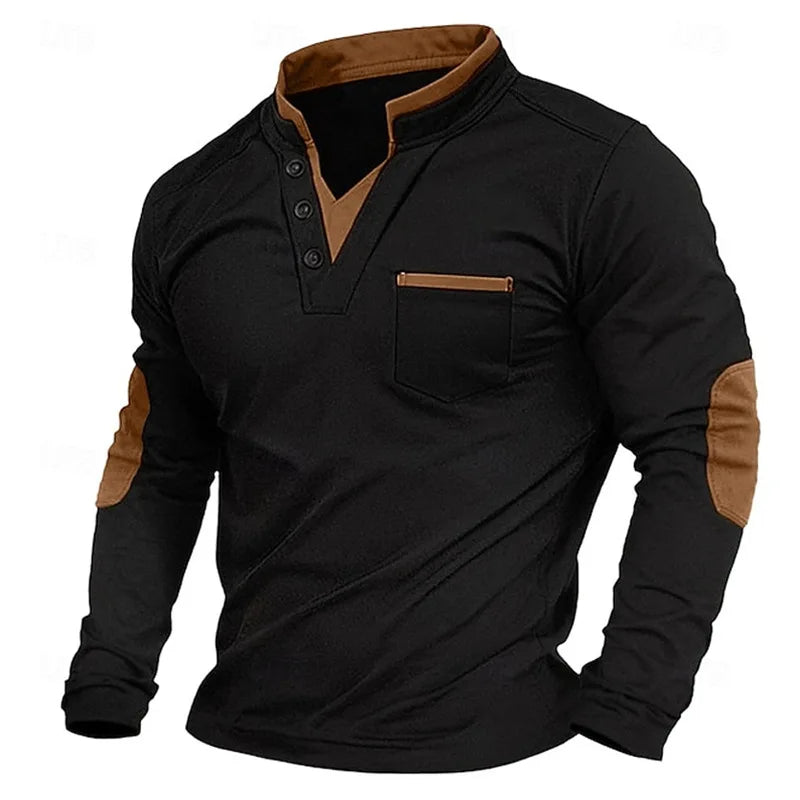 Lenoir™ | Sweat-shirt à col V homme