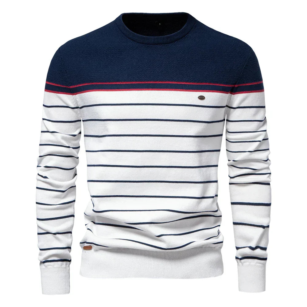 Lenoir™ | Pull pour homme avec motif rayé