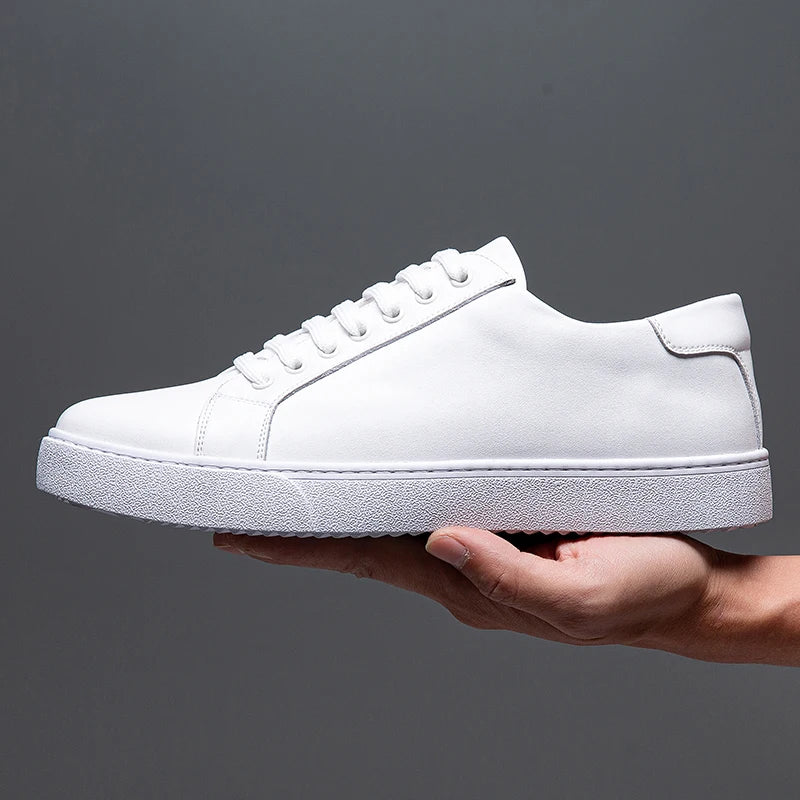 Lenoir™ | Baskets en cuir véritable