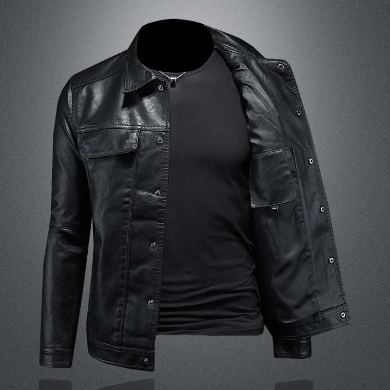 Lenoir™ | Veste de motard en cuir