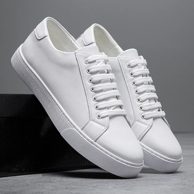 Lenoir™ | Baskets en cuir véritable