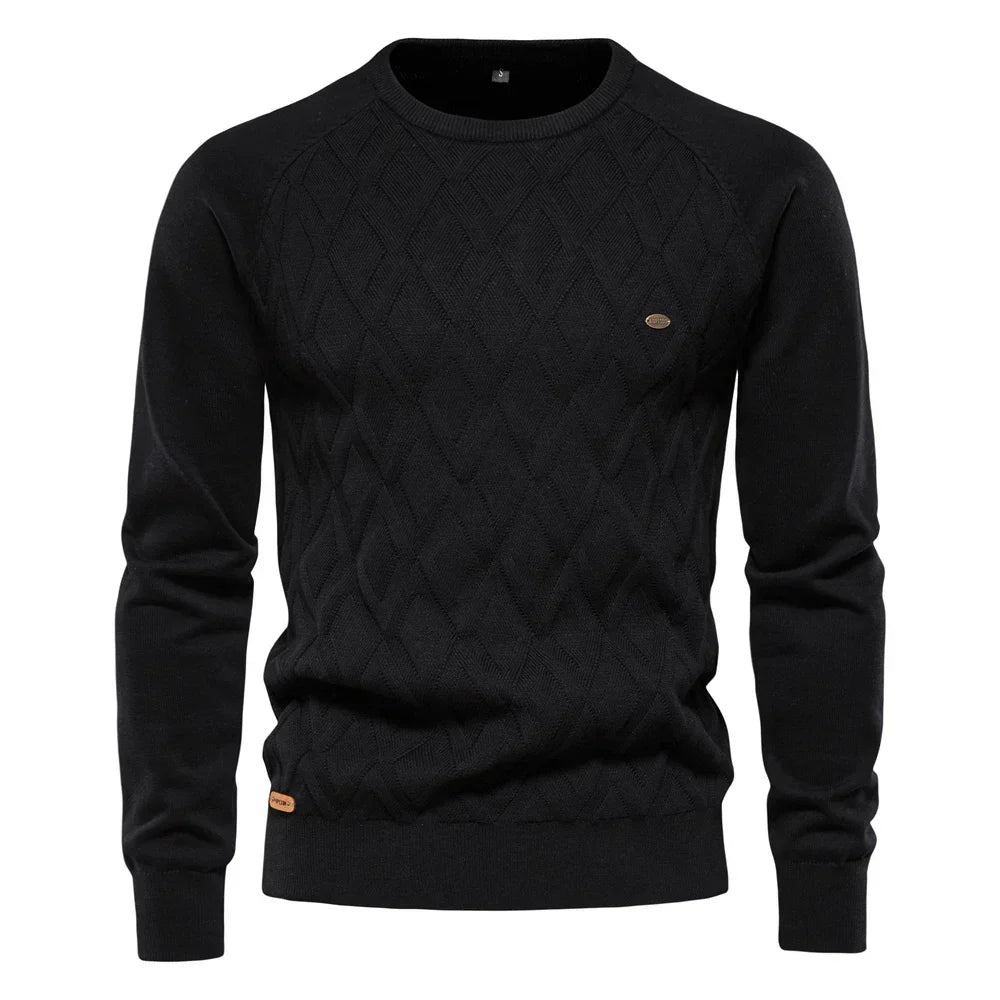 Lenoir™ | Pull pour hommes avec motif à carreaux