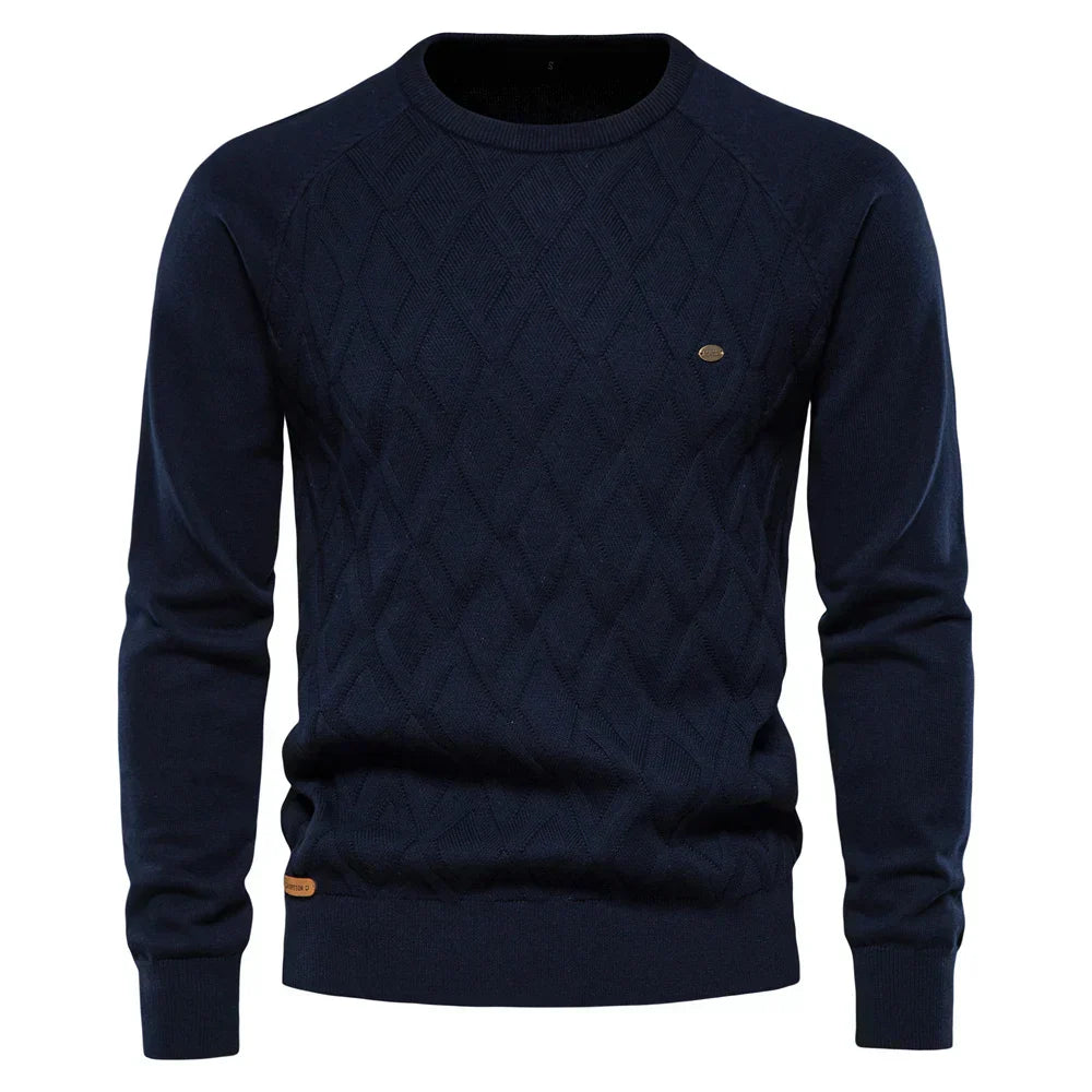 Lenoir™ | Pull pour hommes avec motif à carreaux