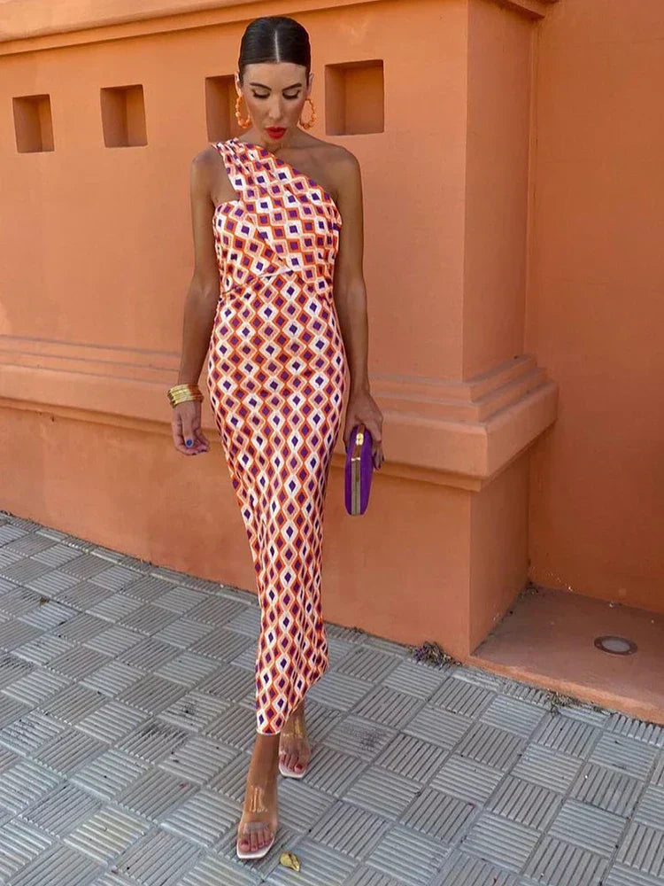 Lenoir™ | Robe élégante à une épaule