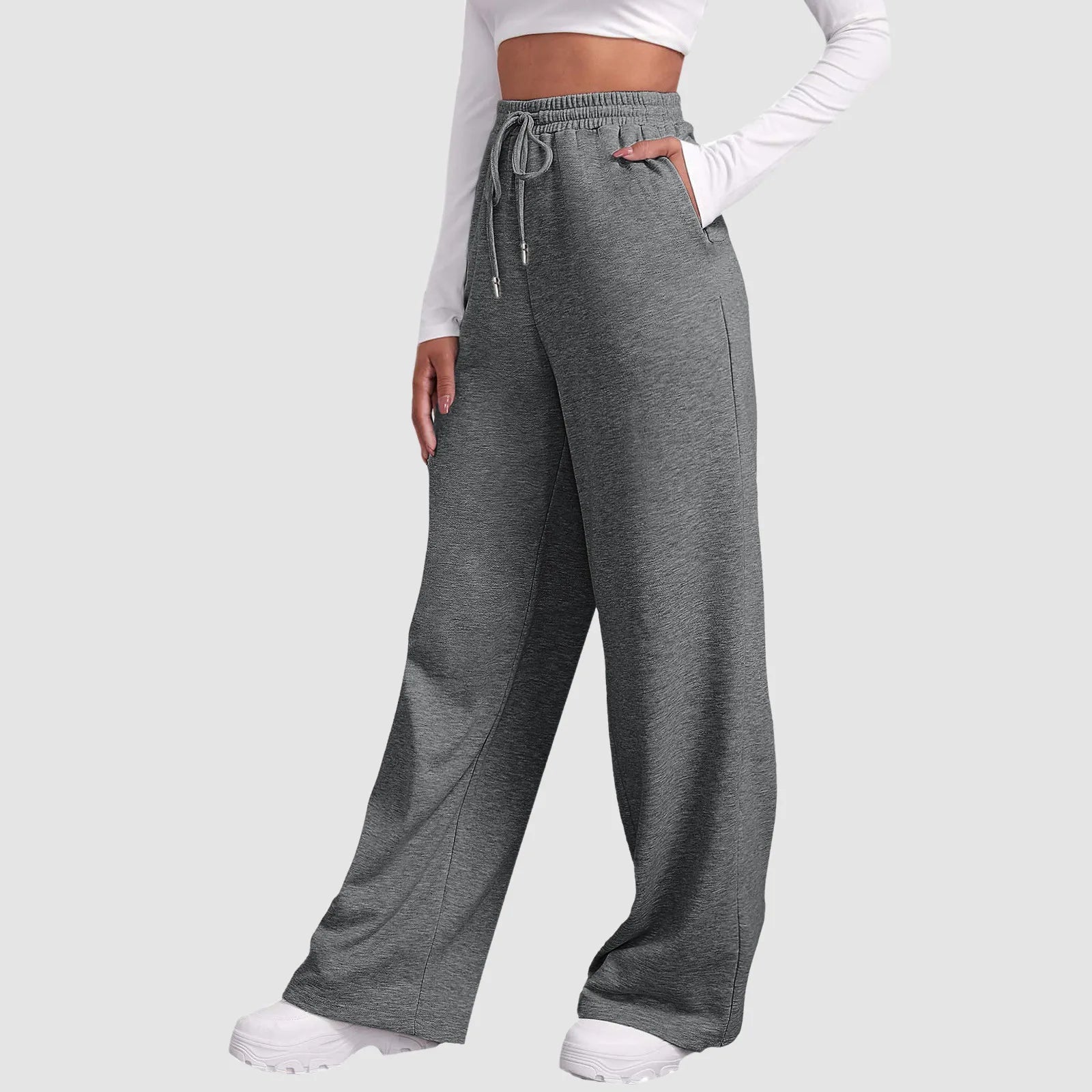 Lenoir™ | Joggers à jambe large et coupe décontractée