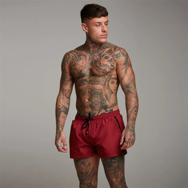 Lenoir™ | Short de bain avec poches zippées