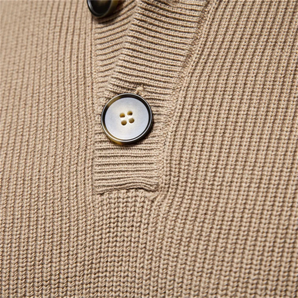 Lenoir™ | Pull pour hommes avec design à boutons