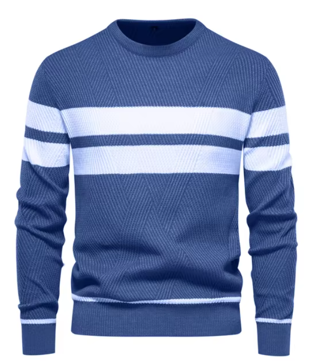 Lenoir™ | Pull élégant pour hommes avec motif en chevrons