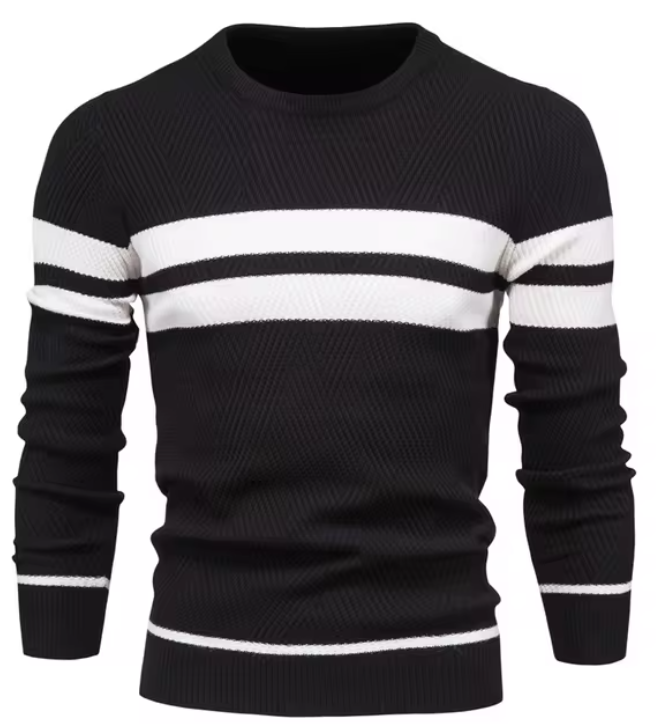 Lenoir™ | Pull élégant pour hommes avec motif en chevrons