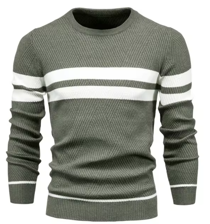 Lenoir™ | Pull élégant pour hommes avec motif en chevrons