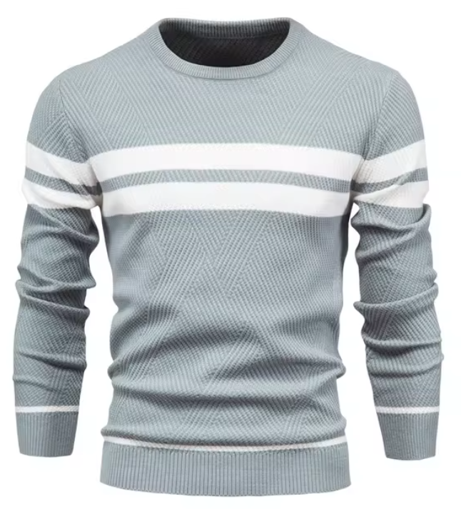 Lenoir™ | Pull élégant pour hommes avec motif en chevrons