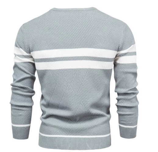 Lenoir™ | Pull élégant pour hommes avec motif en chevrons