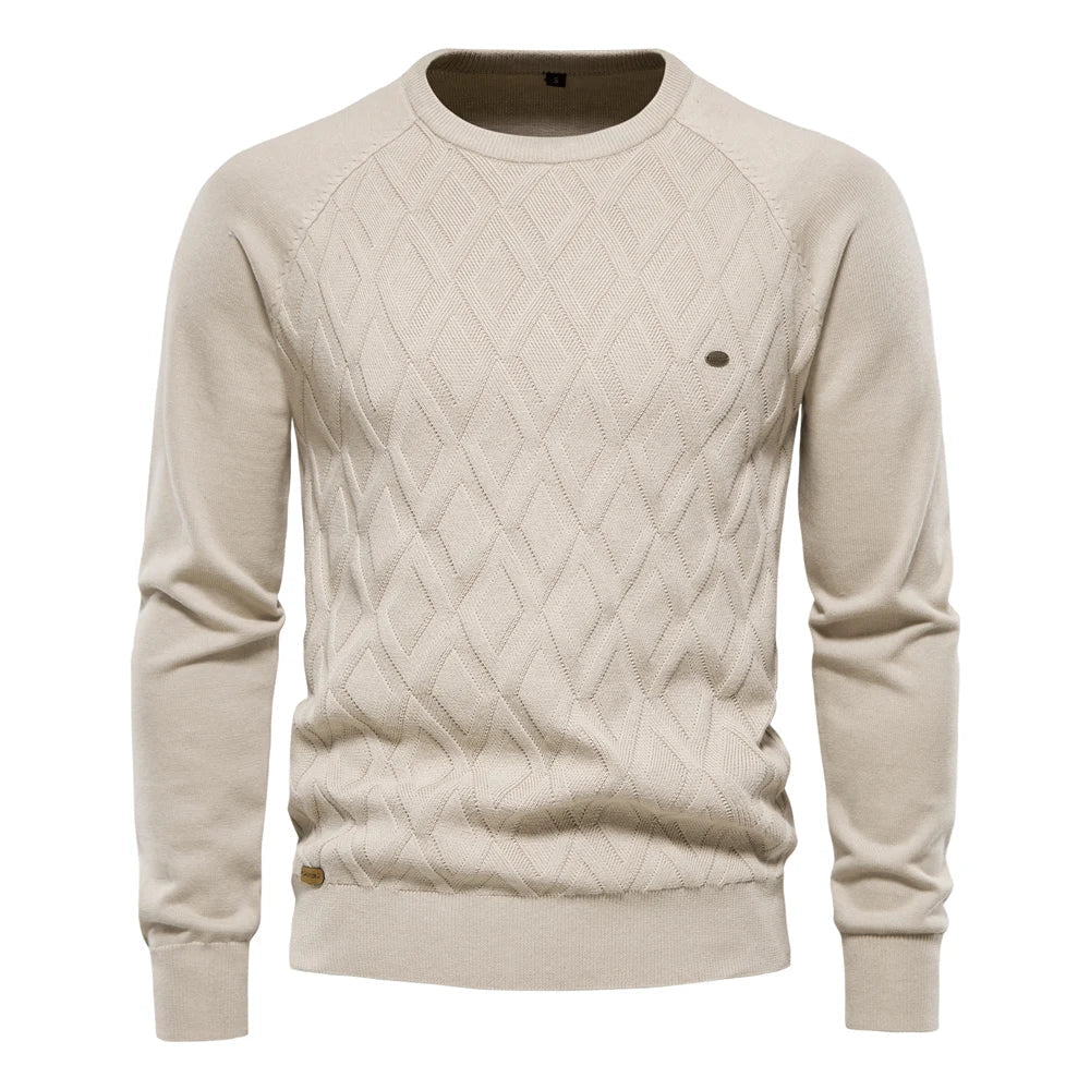 Lenoir™ | Pull pour hommes avec motif à carreaux