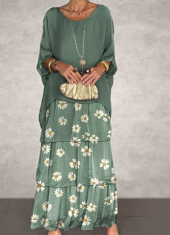 Lenoir™ | Robe longue et fluide avec style