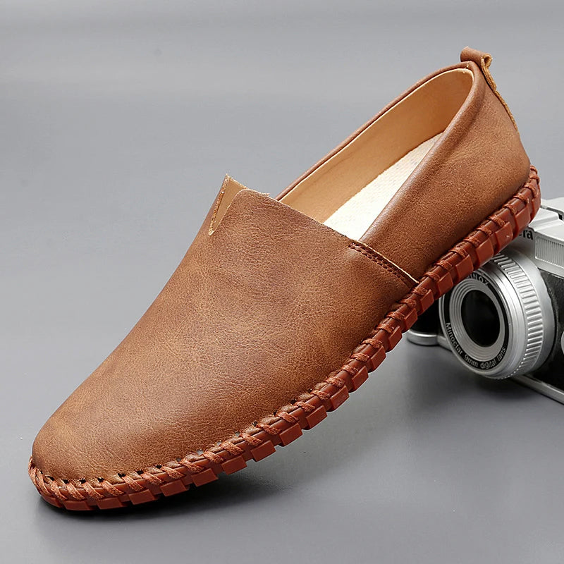 Lenoir™ | Mocassins en cuir confectionnés à la main