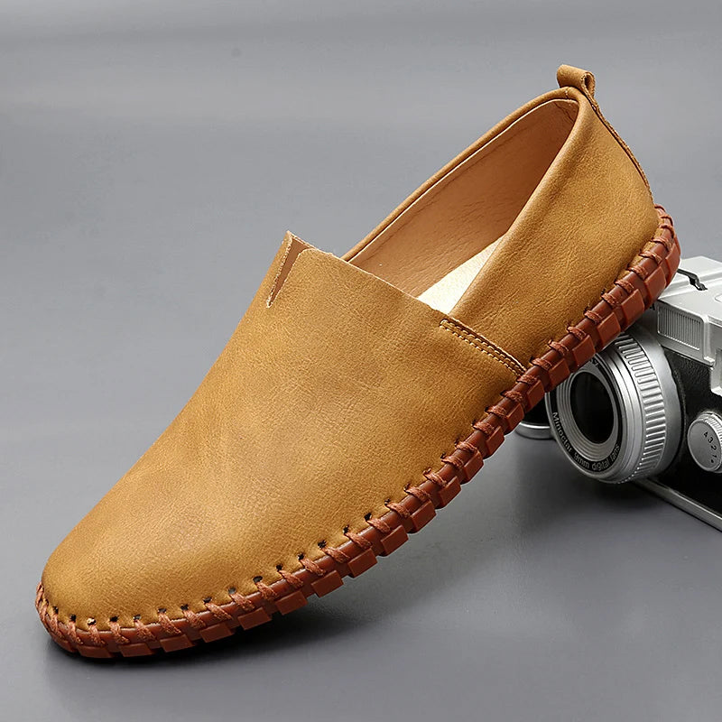 Lenoir™ | Mocassins en cuir confectionnés à la main